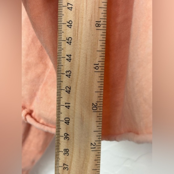 FREE PEOPLE MOVEMENT Orange Cropped Top Long Sleeve Shirt Inspire Tee Crew Neck‎ - Picture 16 of 16